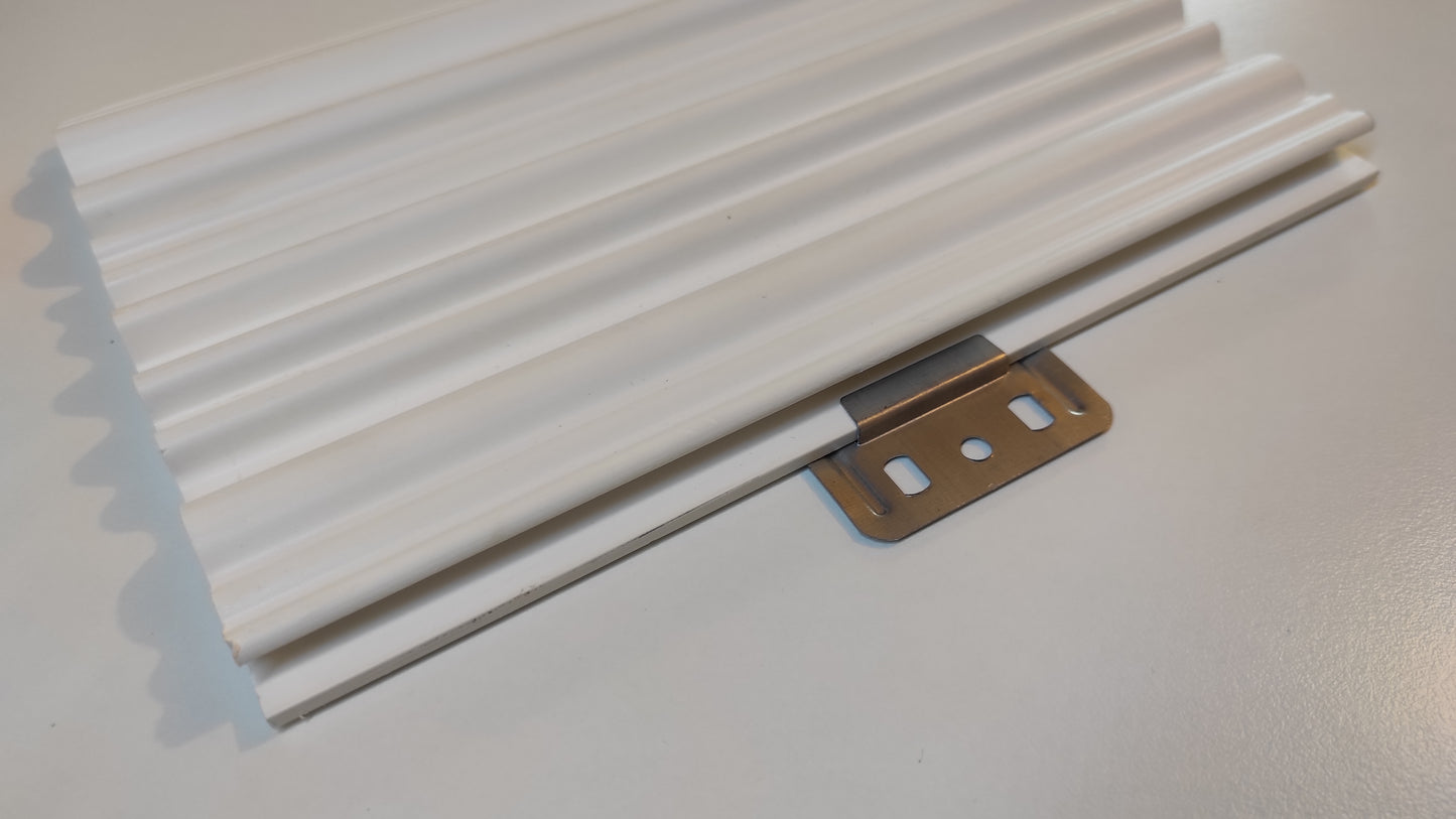 Buildec clip per rivestimento murale in PVC ECOAIR e WAVY, 100 pezzi
