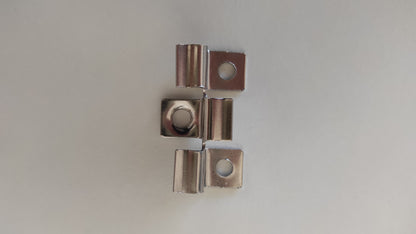 Clip in acciaio inox per Sundeck, set da 100 pezzi, da esterni