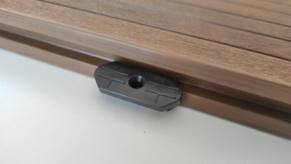 Tasselli in plastica per Sundeck, set da 200 pezzi, da esterni
