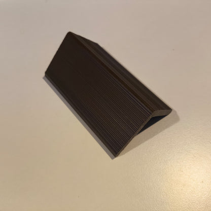 Profili angolari a L Sundeck WPC, lunghezza 2200 x 50 x 50 mm, da esterni (su pallet a perdere)