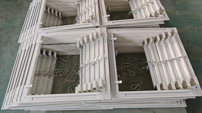 EA4040ALUWH  Formato 400x400 mm botola d’ispezione con telaio in alluminio e guarnizione, con sportello in cartongesso