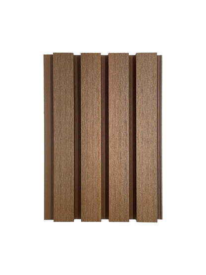 Rivestimento murale composito in WPC AIRSHIELD con finitura legno spazzolato, misure 2800 x 219 x 26 mm, 3,36 m² , 2 scatole, 6 pezzi, per esterni (su pallet a perdere)